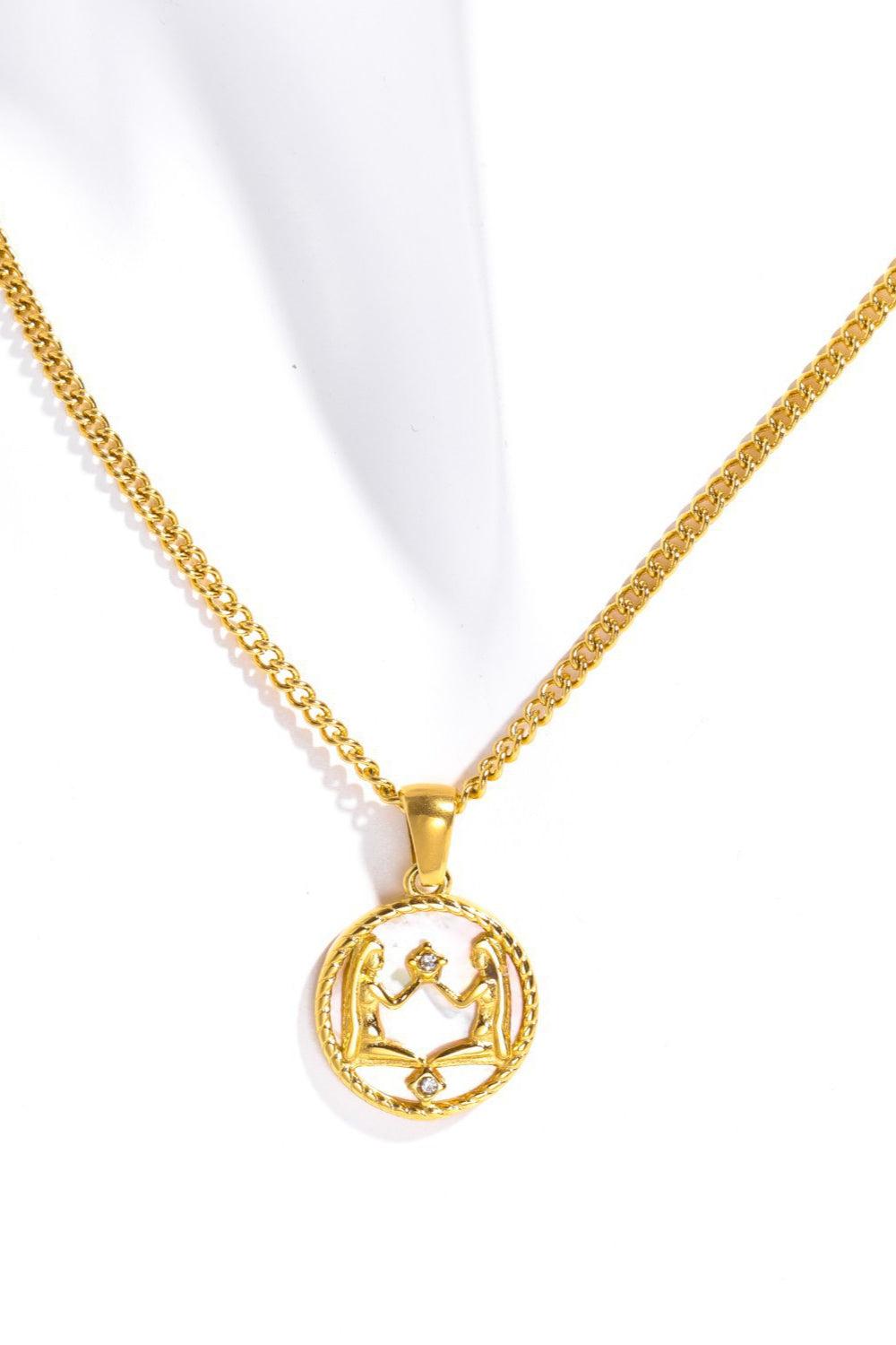 Constellation Pendant Stainless Steel Necklace BLUE ZONE PLANET
