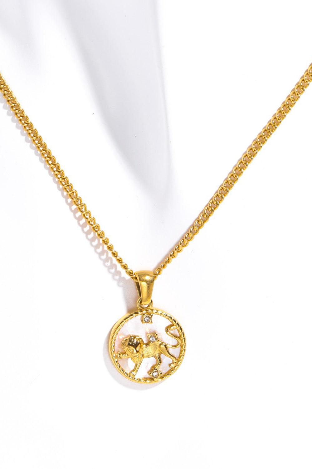 Constellation Pendant Stainless Steel Necklace BLUE ZONE PLANET