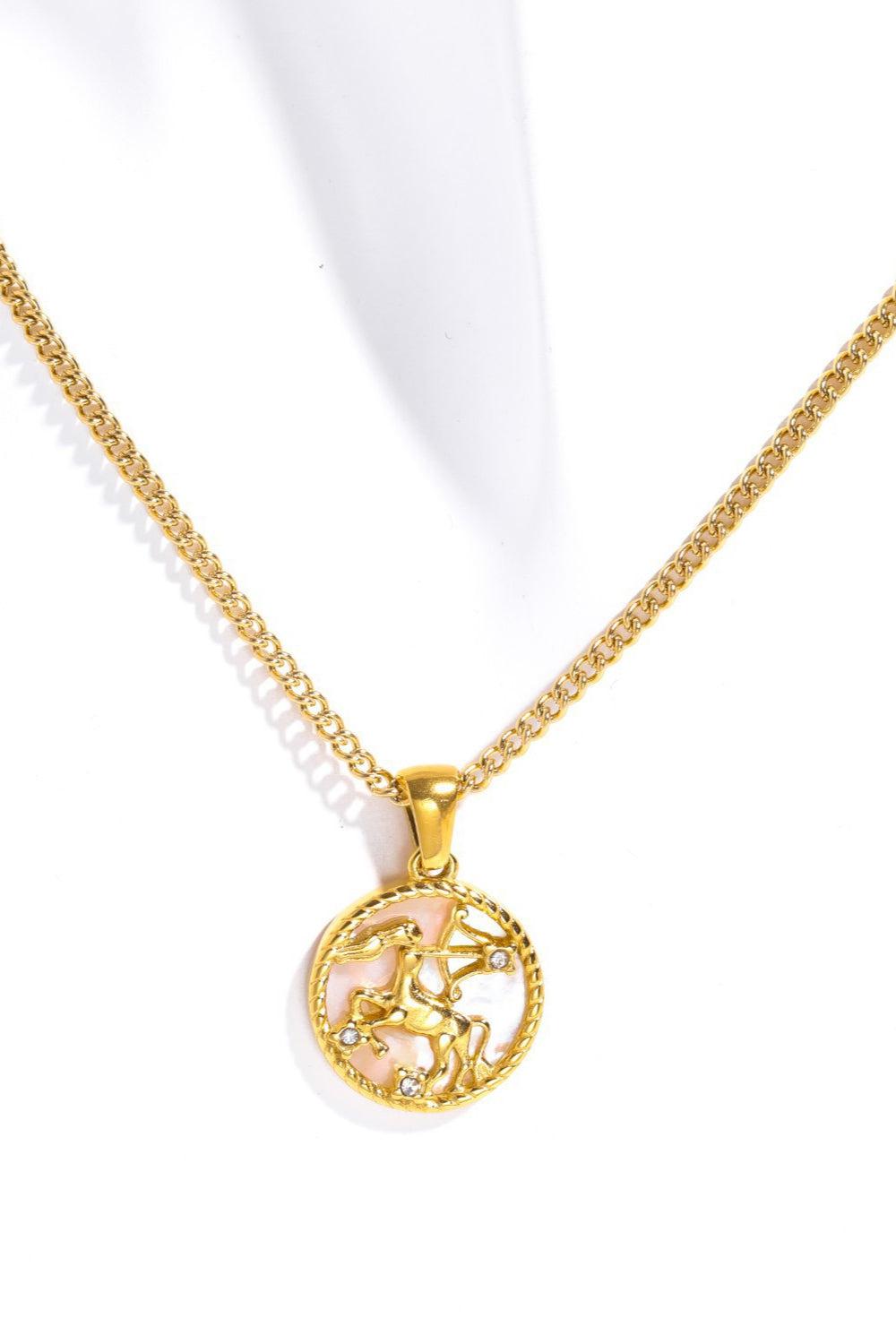 Constellation Pendant Stainless Steel Necklace BLUE ZONE PLANET