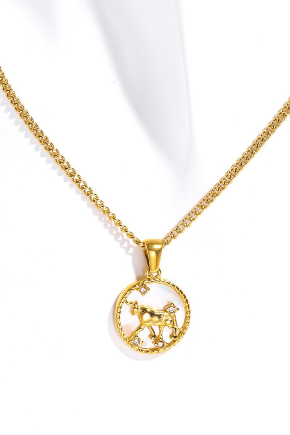 Constellation Pendant Stainless Steel Necklace BLUE ZONE PLANET