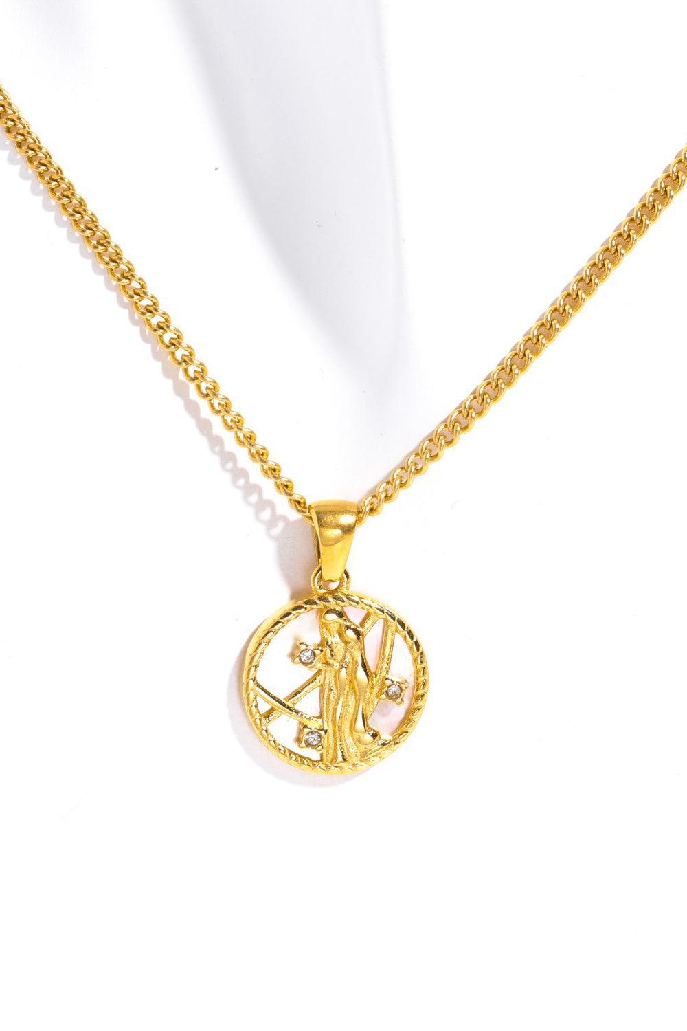 Constellation Pendant Stainless Steel Necklace BLUE ZONE PLANET