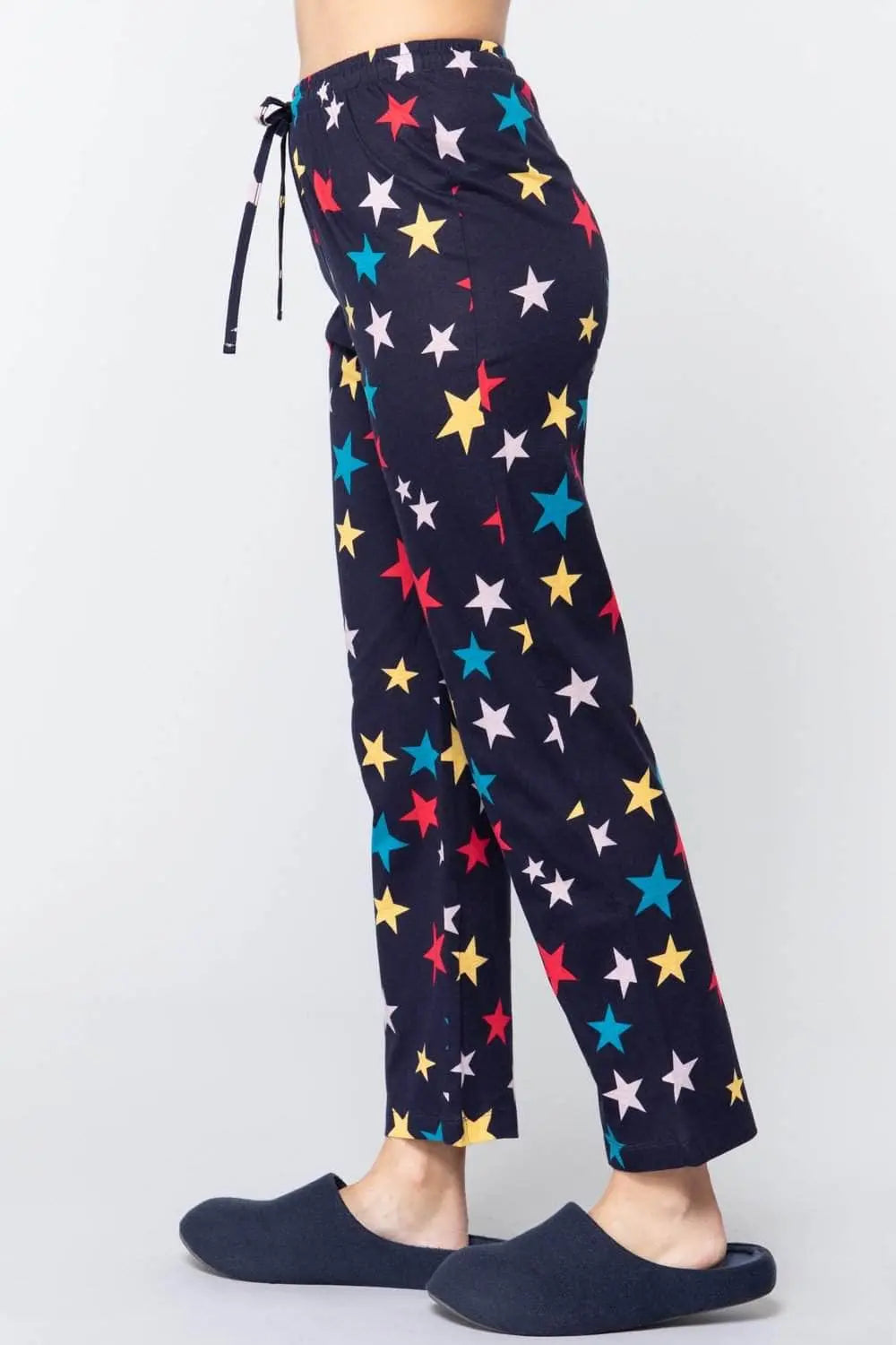 Cotton Pajama with Star Print Blue Zone Planet