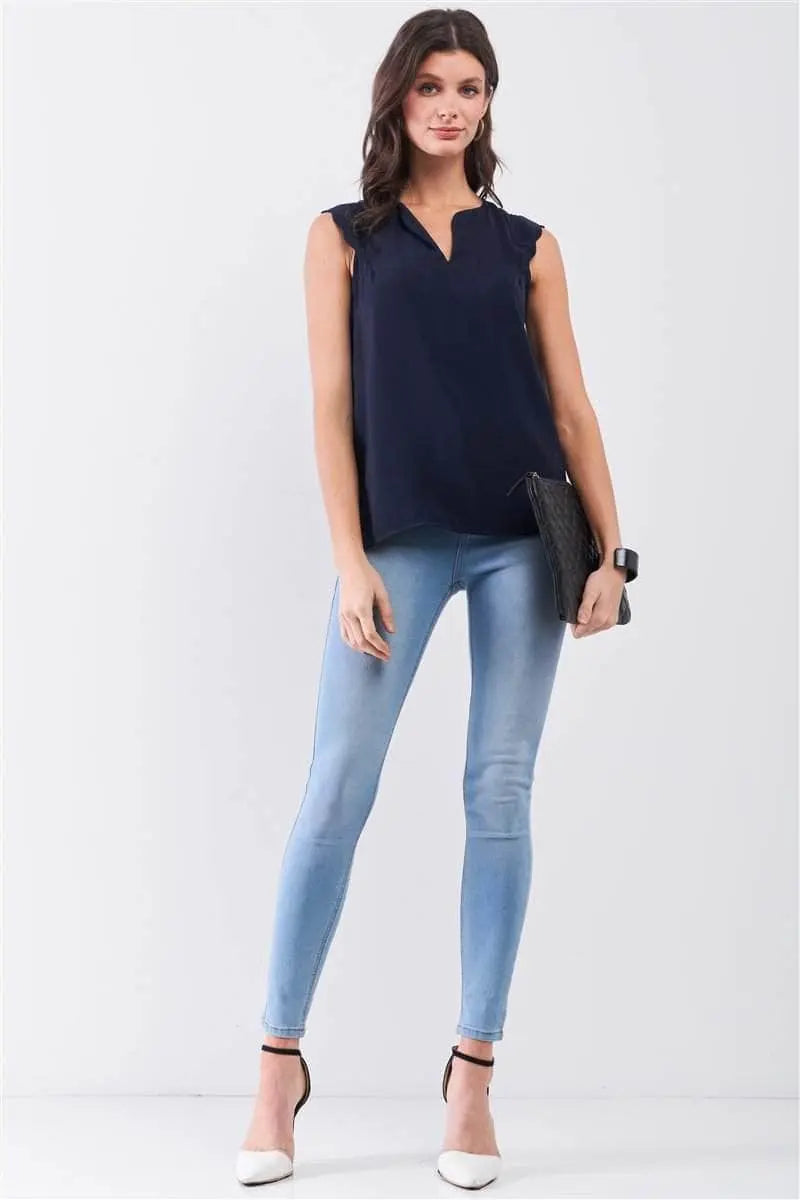 Crystal Cove Sleeveless Top Blue Zone Planet