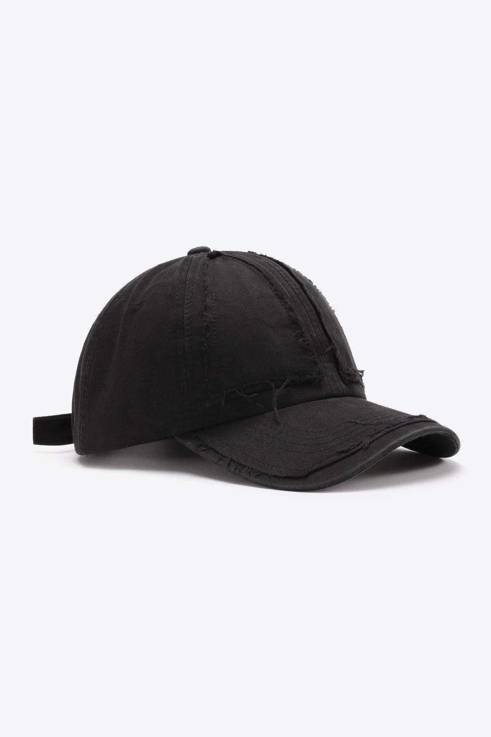 Distressed Adjustable Baseball Cap BLUE ZONE PLANET