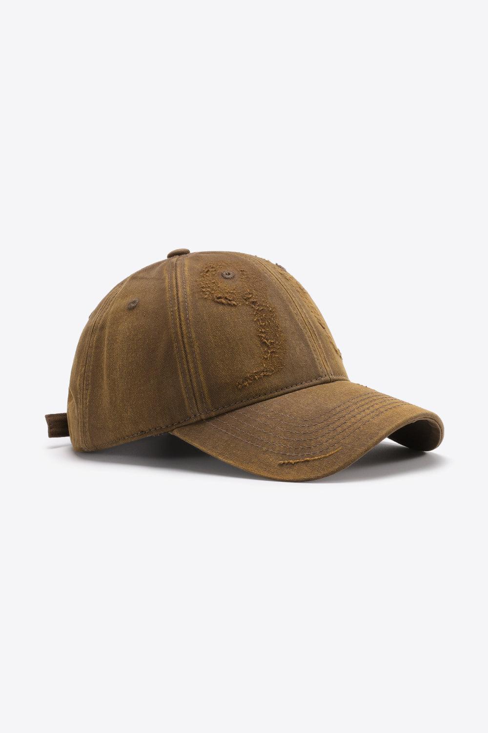 Distressed Adjustable Baseball Cap BLUE ZONE PLANET