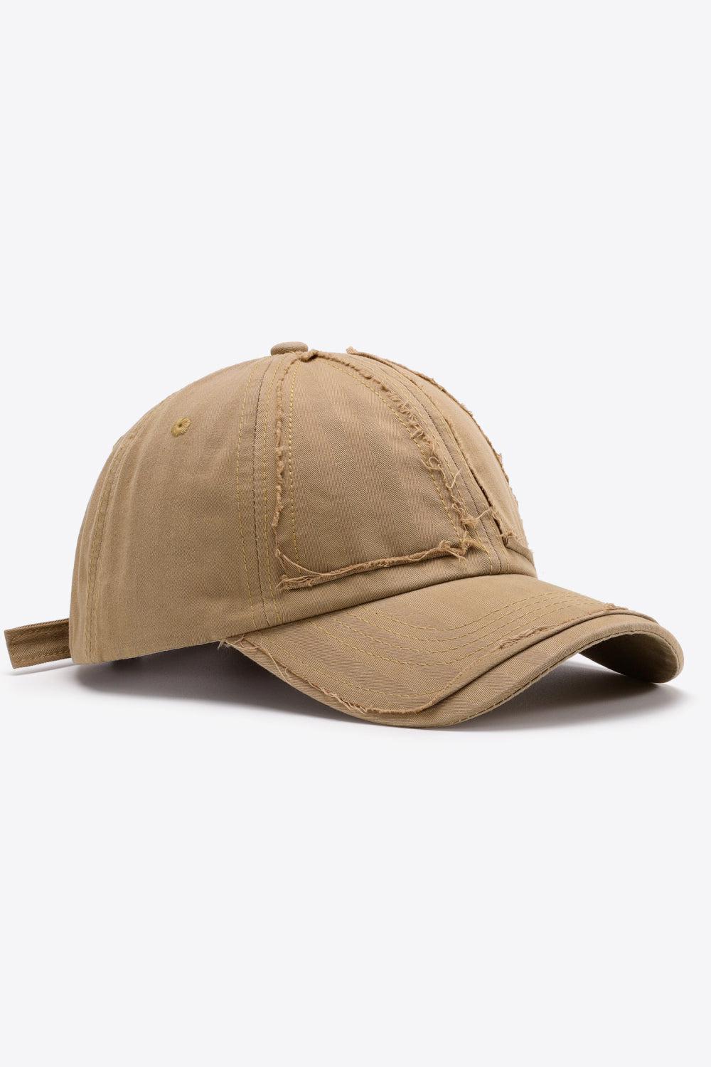 Distressed Adjustable Baseball Cap BLUE ZONE PLANET