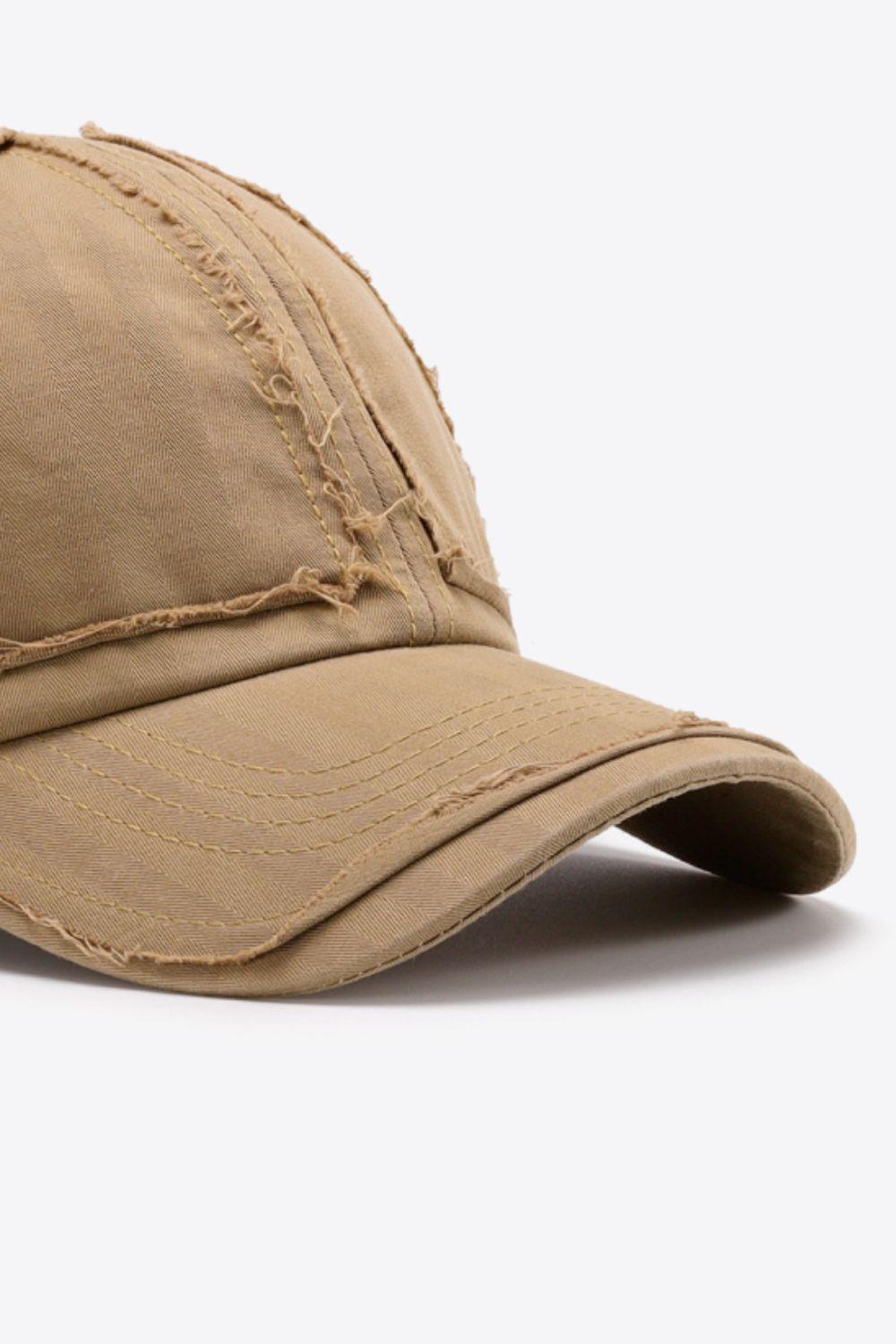 Distressed Adjustable Baseball Cap BLUE ZONE PLANET