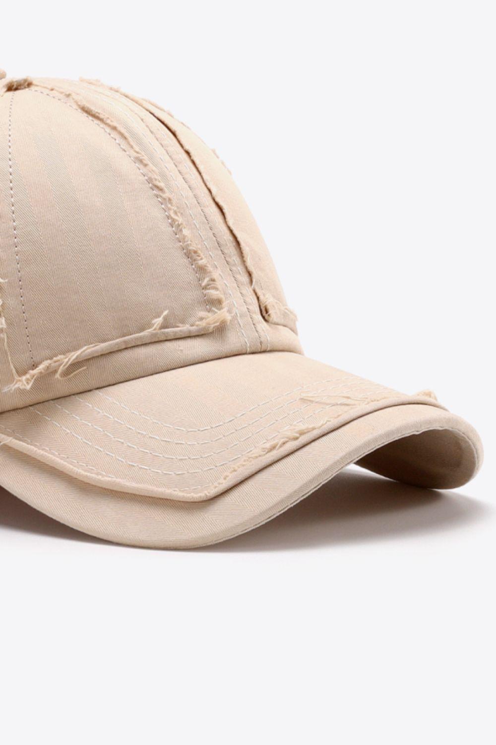 Distressed Adjustable Baseball Cap BLUE ZONE PLANET