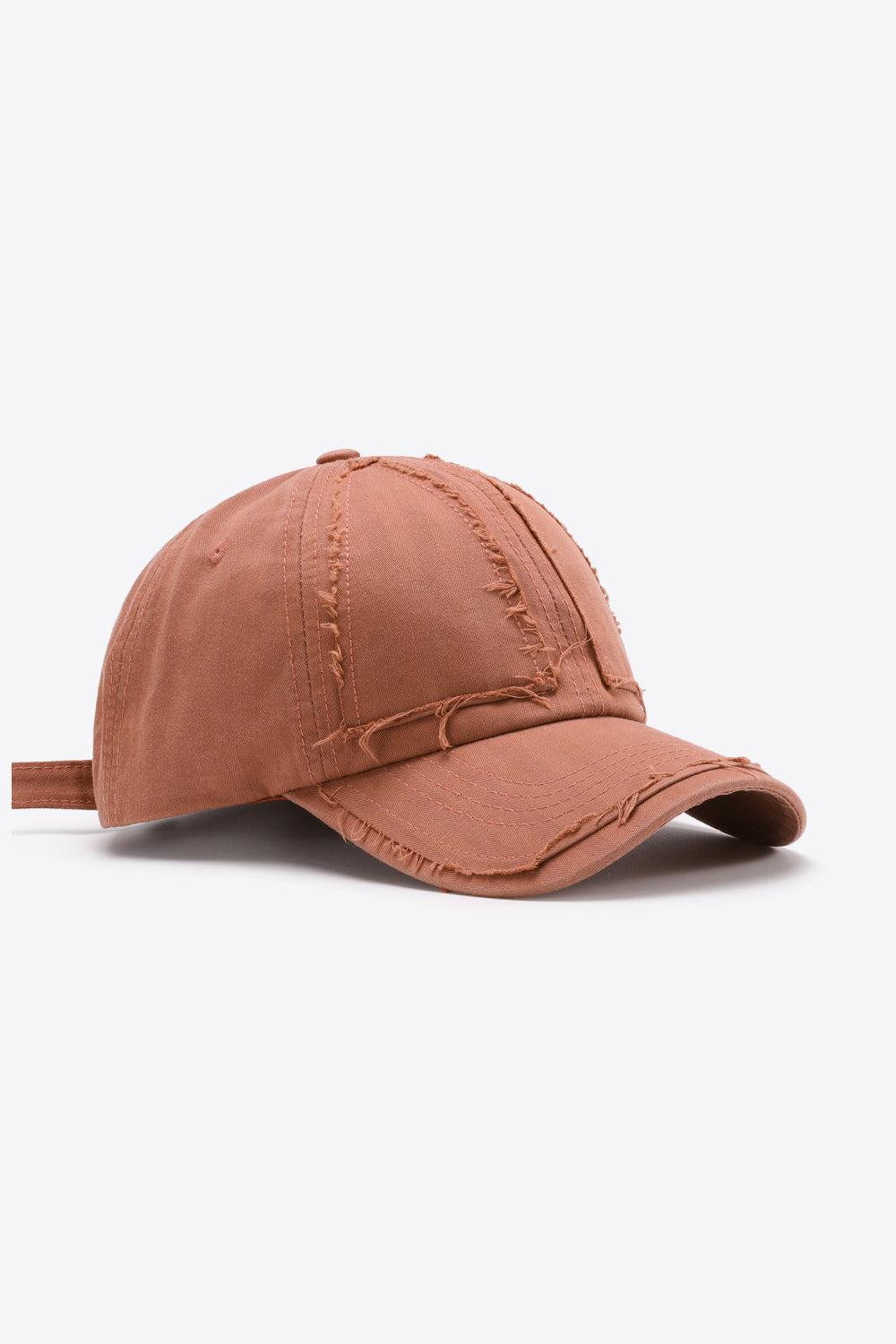 Distressed Adjustable Baseball Cap BLUE ZONE PLANET
