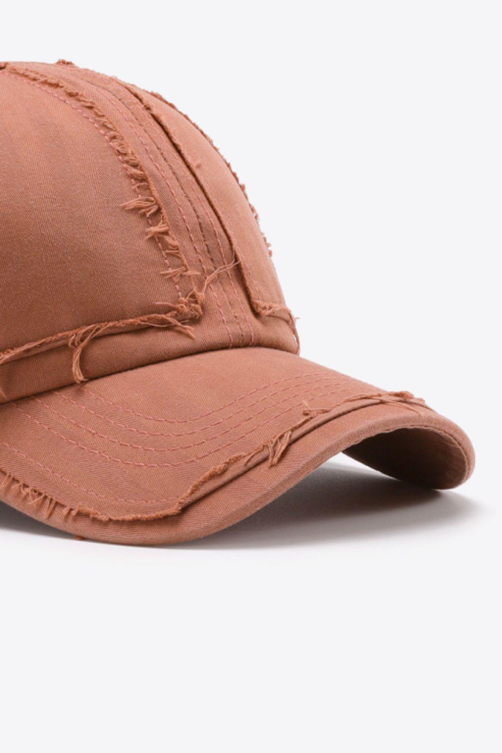 Distressed Adjustable Baseball Cap BLUE ZONE PLANET