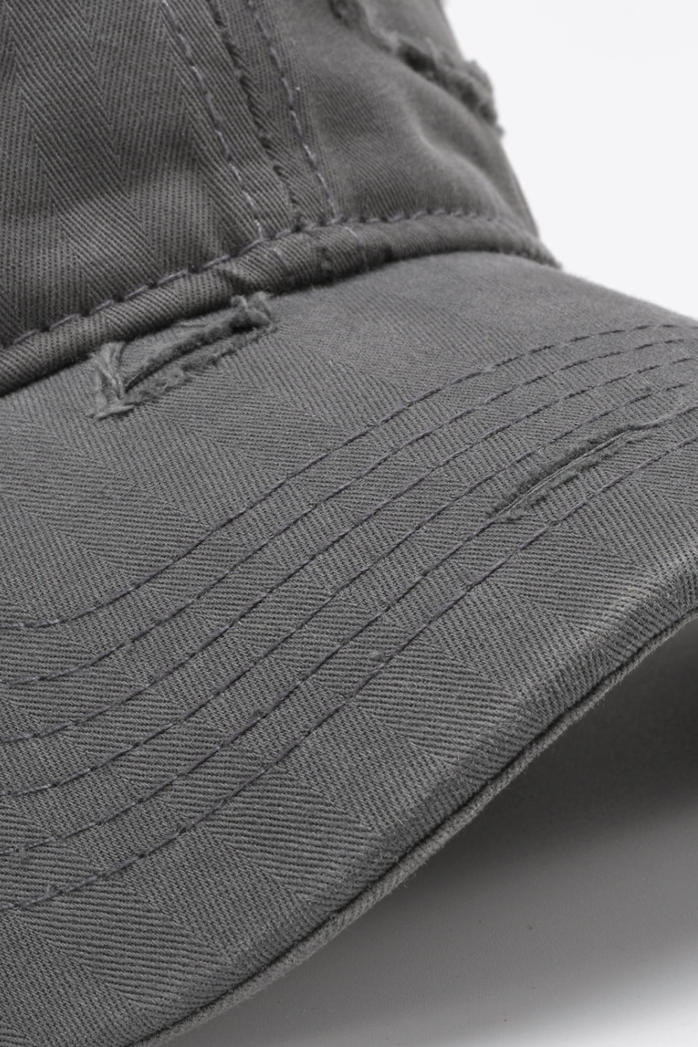 Distressed Adjustable Baseball Cap BLUE ZONE PLANET