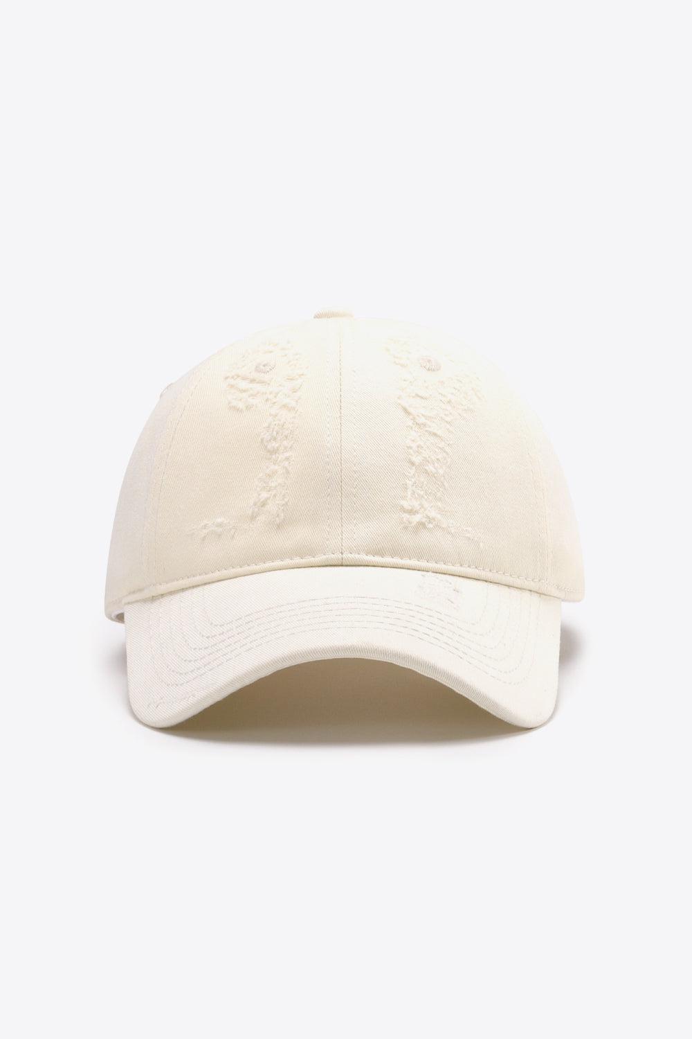 Distressed Adjustable Baseball Cap BLUE ZONE PLANET