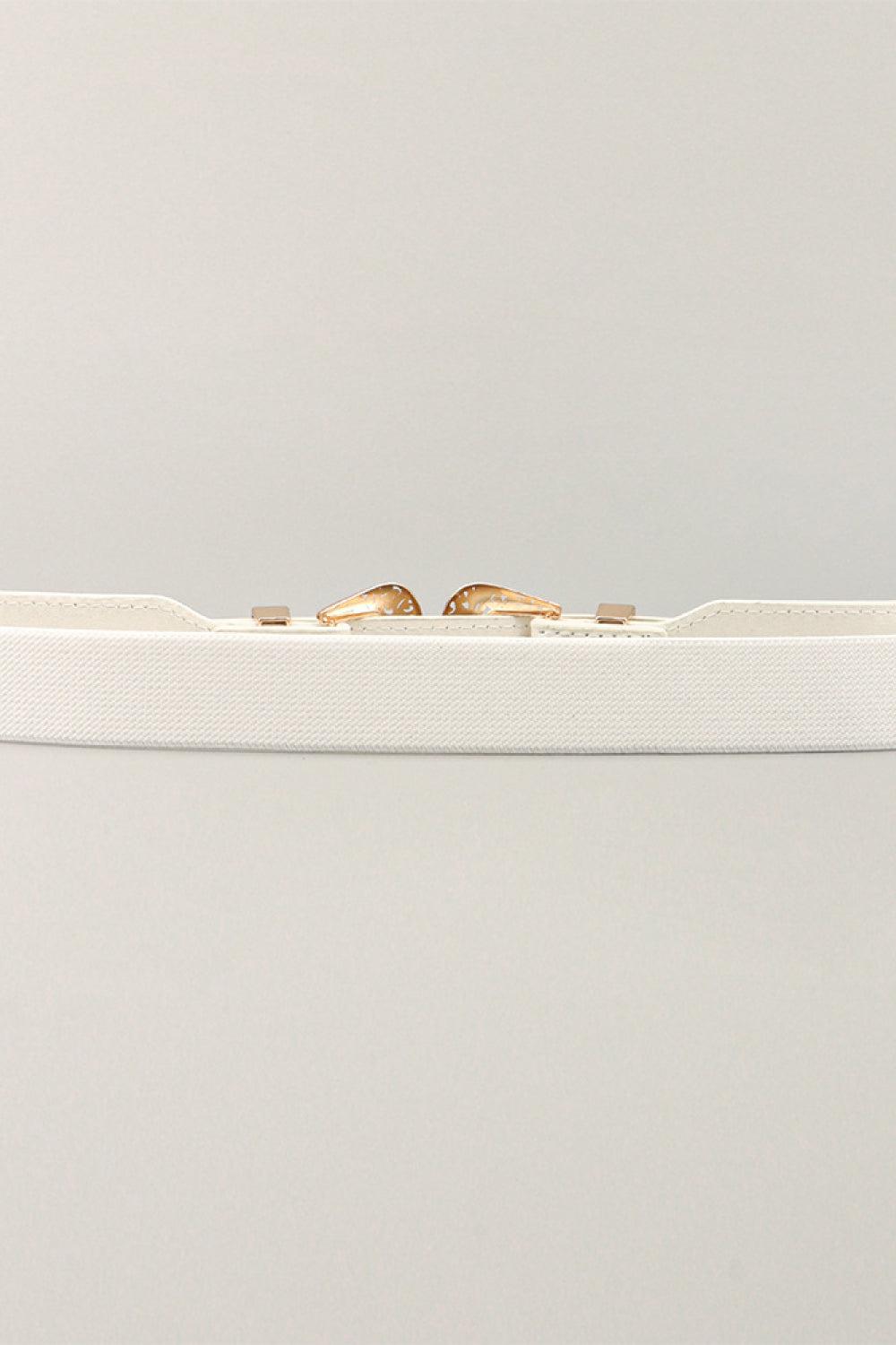 Double Buckle Elastic Belt BLUE ZONE PLANET