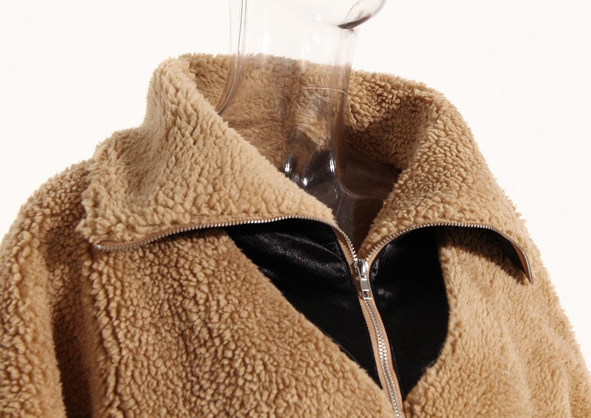 Dream Architect Detachable Wool Lamb Coat iYoowe DropShipping