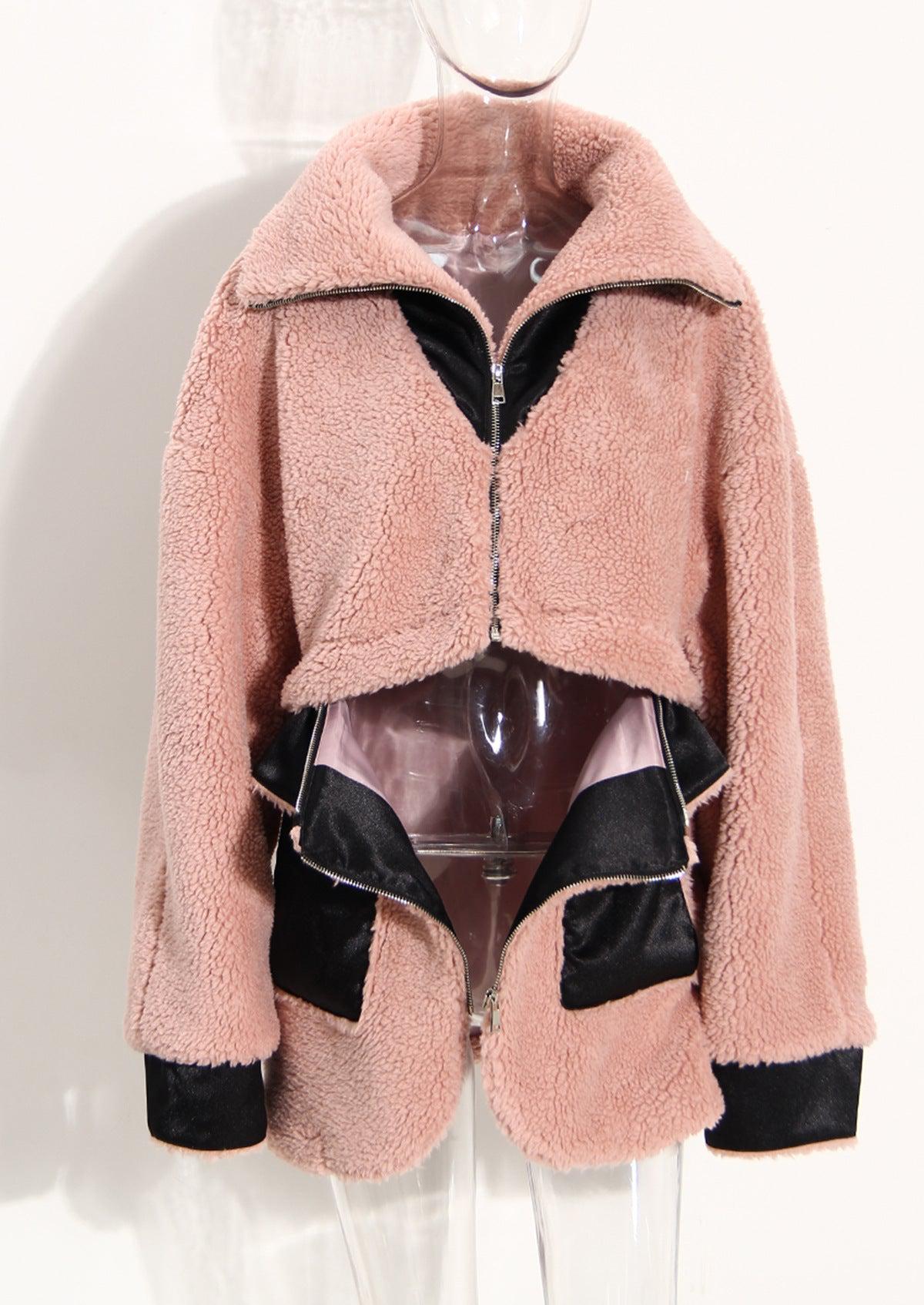 Dream Architect Detachable Wool Lamb Coat iYoowe DropShipping