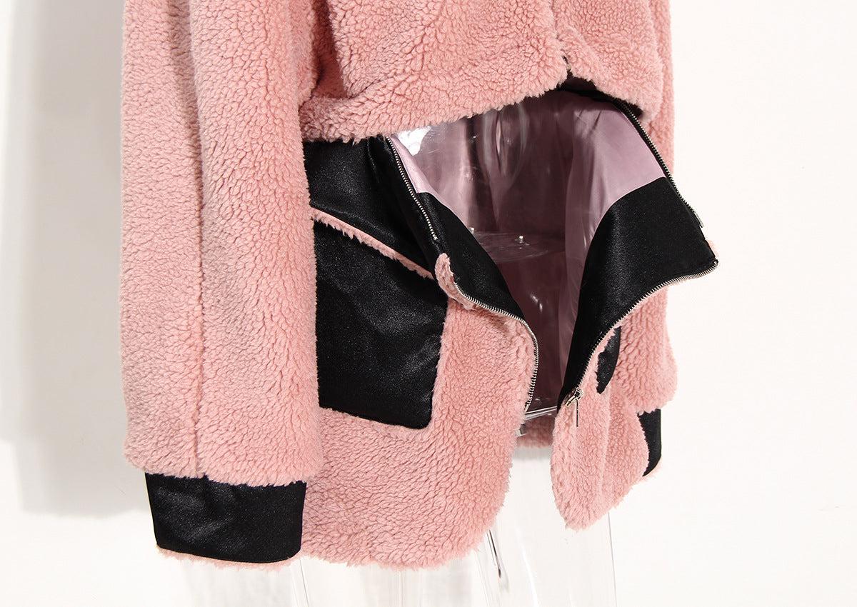 Dream Architect Detachable Wool Lamb Coat iYoowe DropShipping