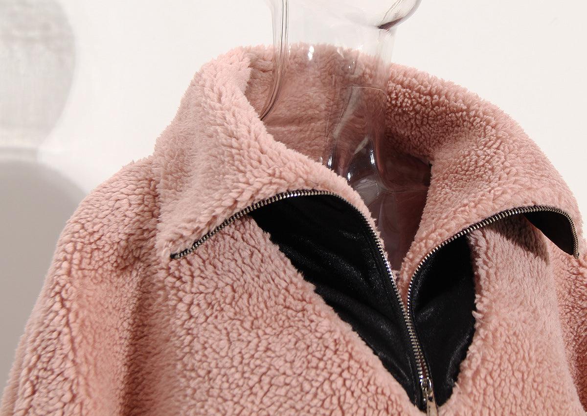 Dream Architect Detachable Wool Lamb Coat iYoowe DropShipping