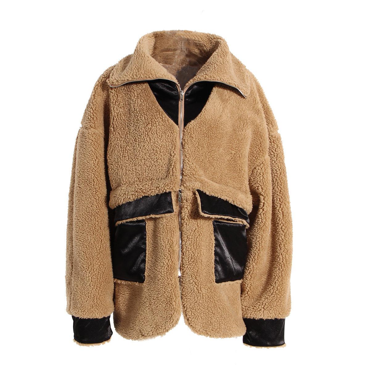 Dream Architect Detachable Wool Lamb Coat iYoowe DropShipping