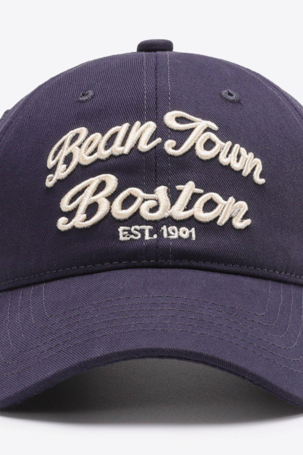 Embroidered Graphic Adjustable Baseball Cap BLUE ZONE PLANET