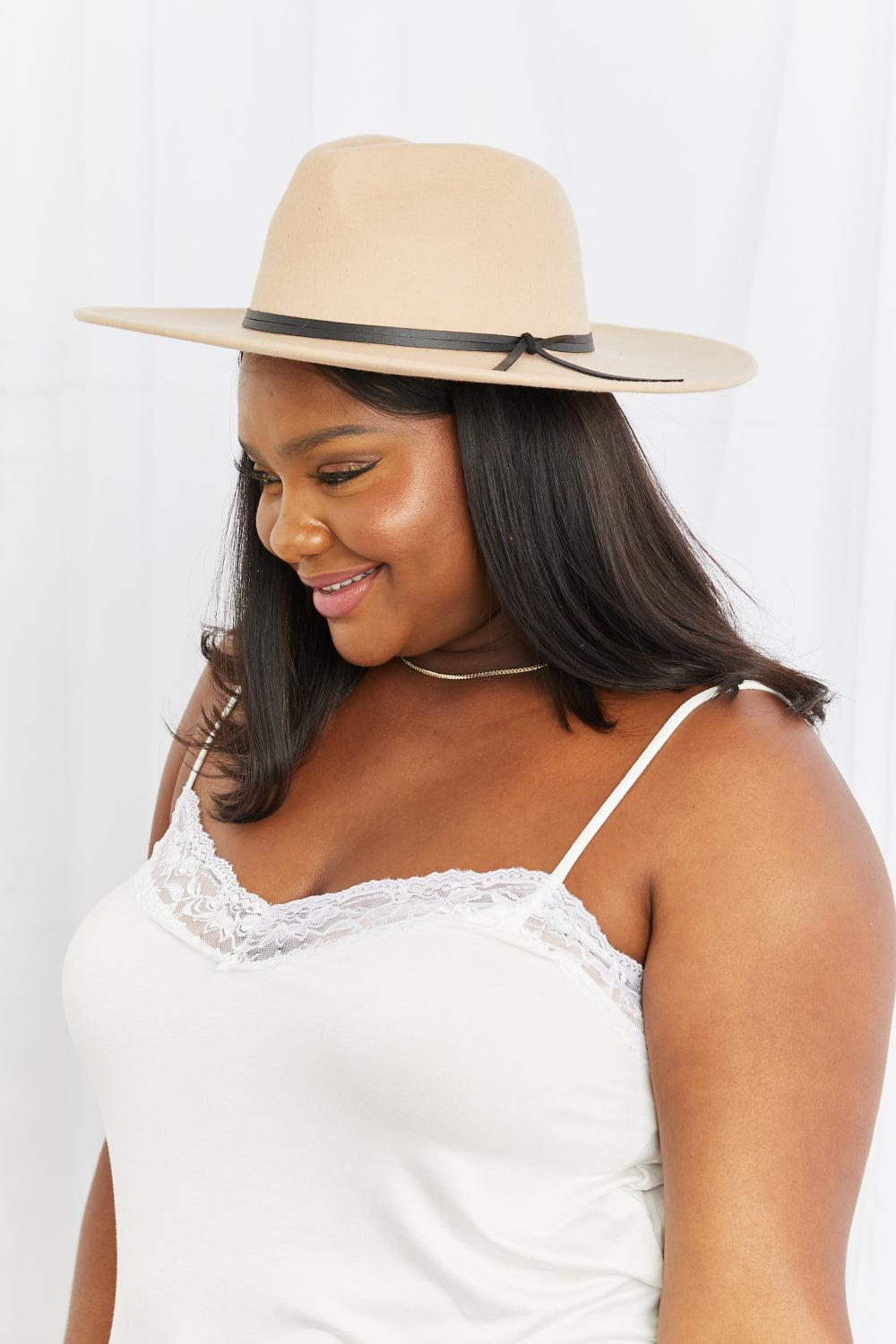 Fame Make It Work Fedora Hat BLUE ZONE PLANET