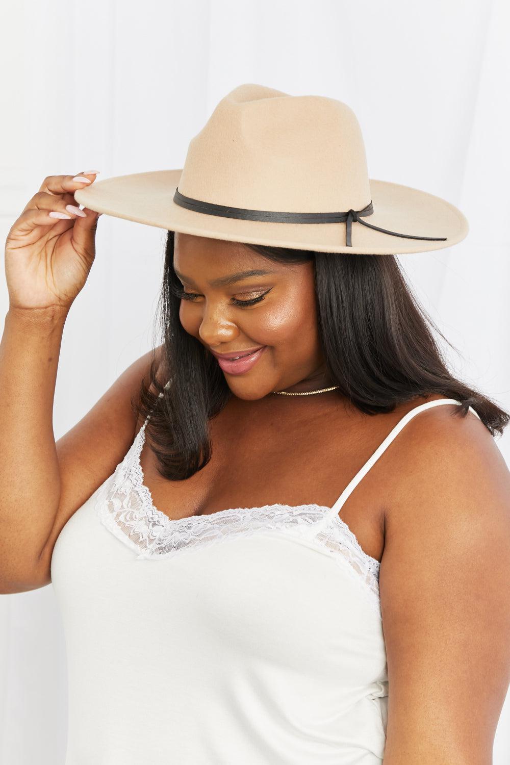 Fame Make It Work Fedora Hat BLUE ZONE PLANET