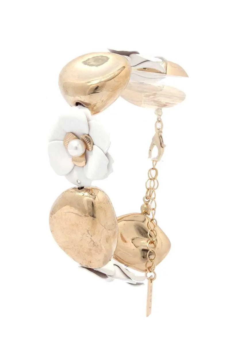 Flower Bead Bracelet Blue Zone Planet