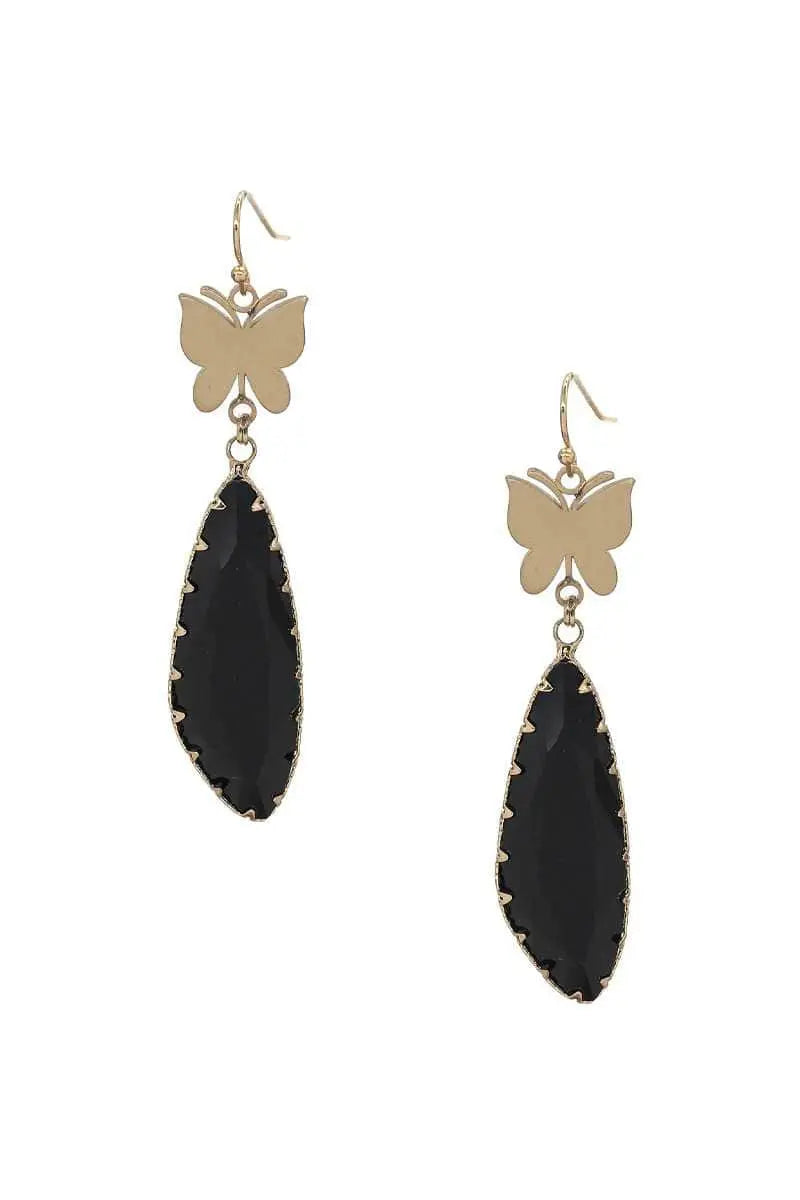 Fly Like A Butterfly Dangle Earring Blue Zone Planet