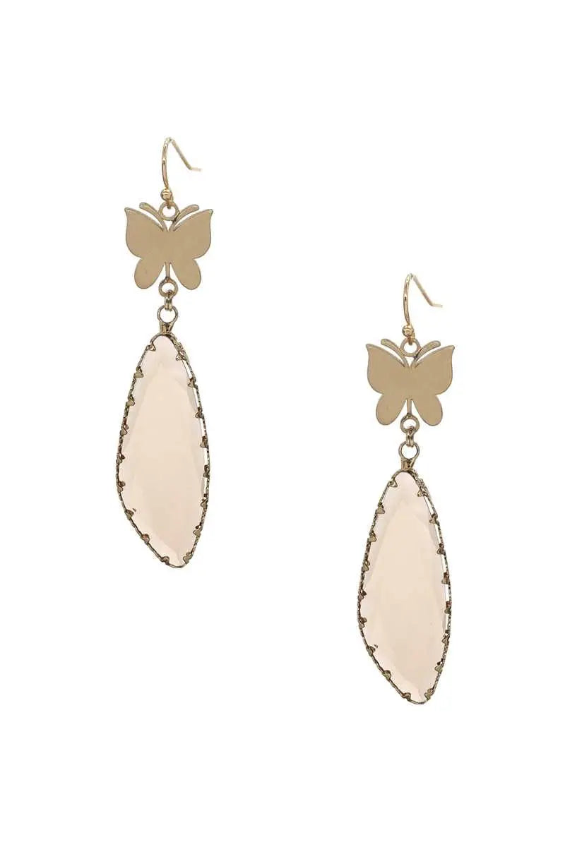 Fly Like A Butterfly Dangle Earring Blue Zone Planet