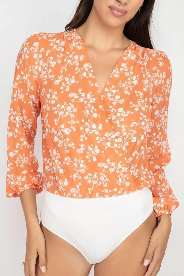 Front Wrap Bodysuit Blue Zone Planet