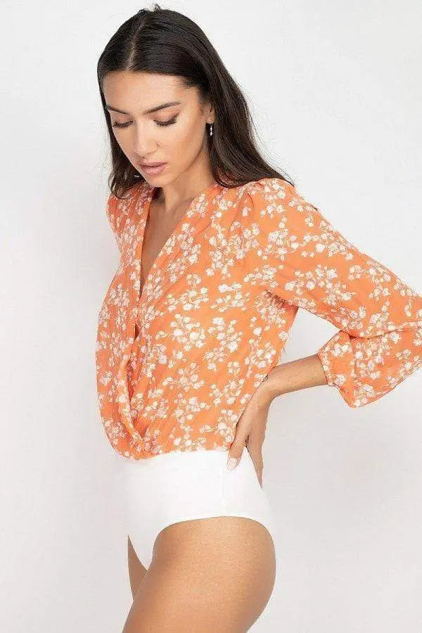 Front Wrap Bodysuit Blue Zone Planet