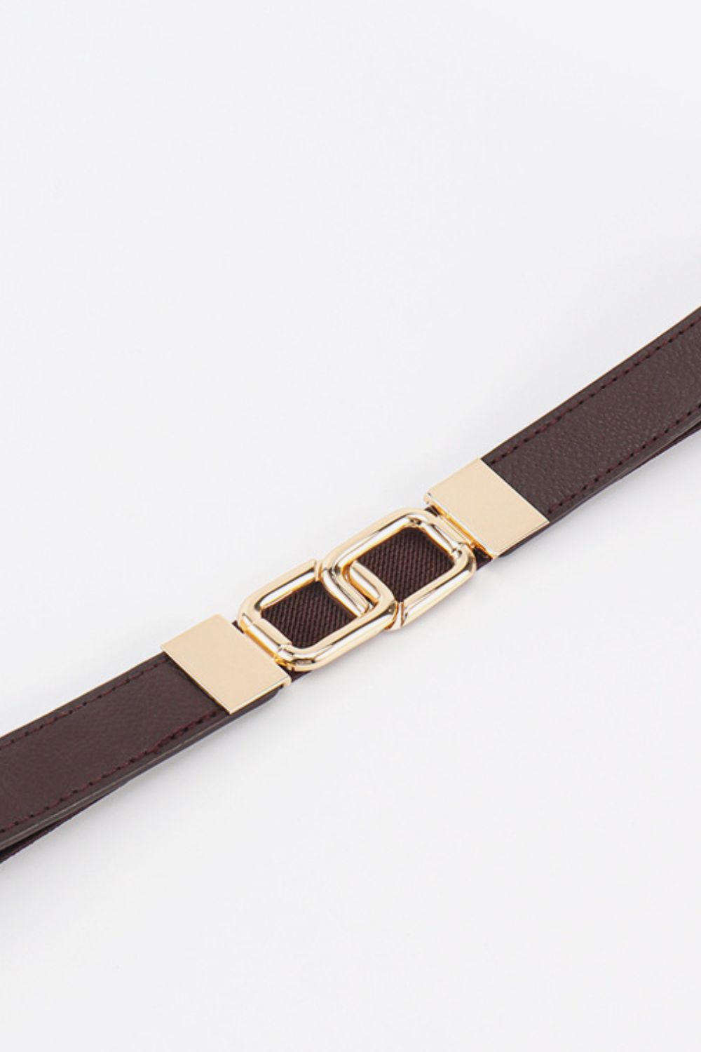 Geometric Double Buckle Elastic Belt BLUE ZONE PLANET