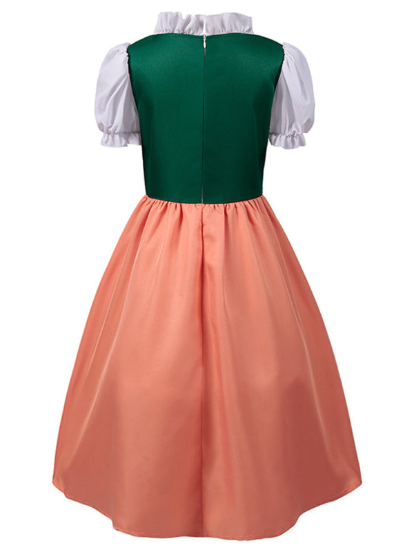 German Oktoberfest costume Bavarian traditional beer maid costume BLUE ZONE PLANET