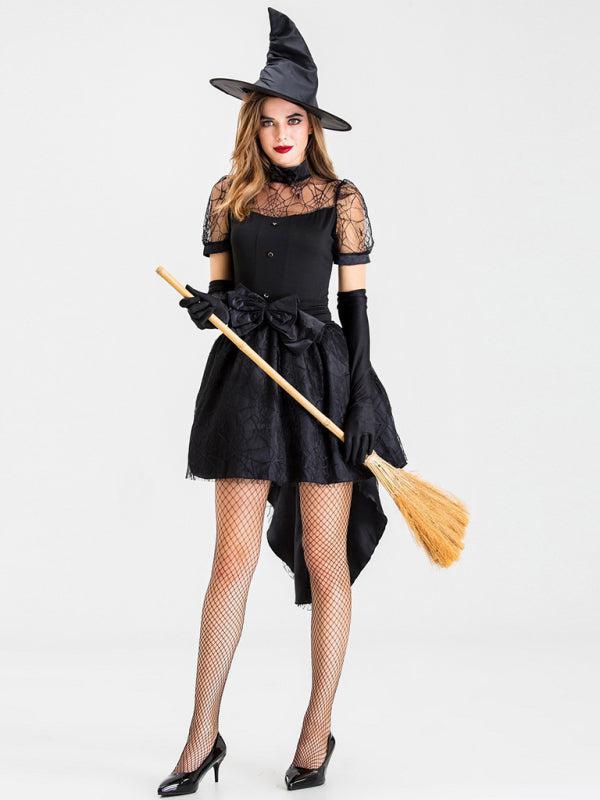Halloween Black Witch Sexy Cosplay Witch Costume BLUE ZONE PLANET