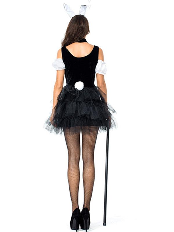 Halloween Free Girl Tutu Skirt Cosplay Costume BLUE ZONE PLANET