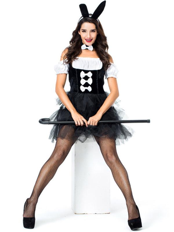 Halloween Free Girl Tutu Skirt Cosplay Costume BLUE ZONE PLANET