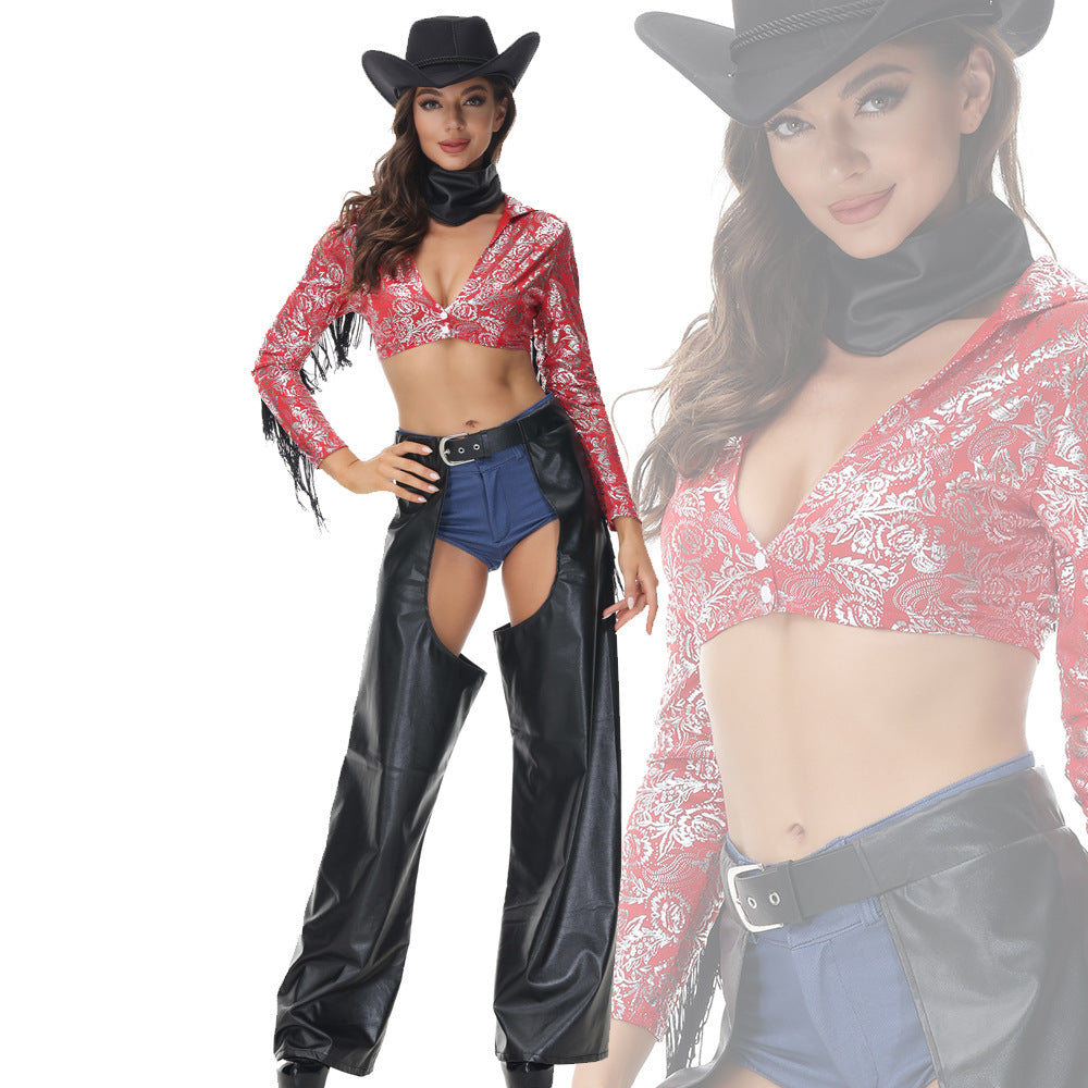 cowgirl dress up party Diia western cowgirl outfit / Festival outfit for women / Rave outfit