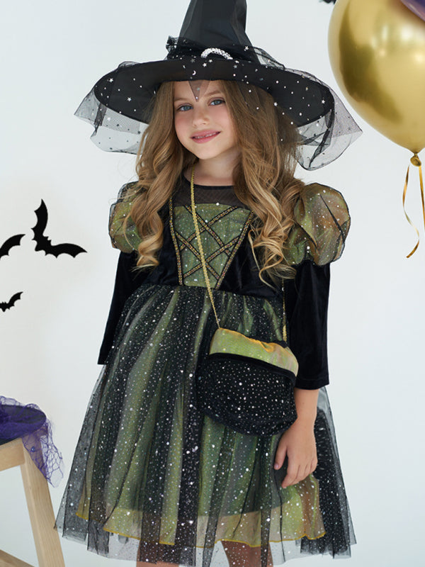 Halloween dressHalloween witch cosplay cosplay dress cartoon children's dress BLUE ZONE PLANET