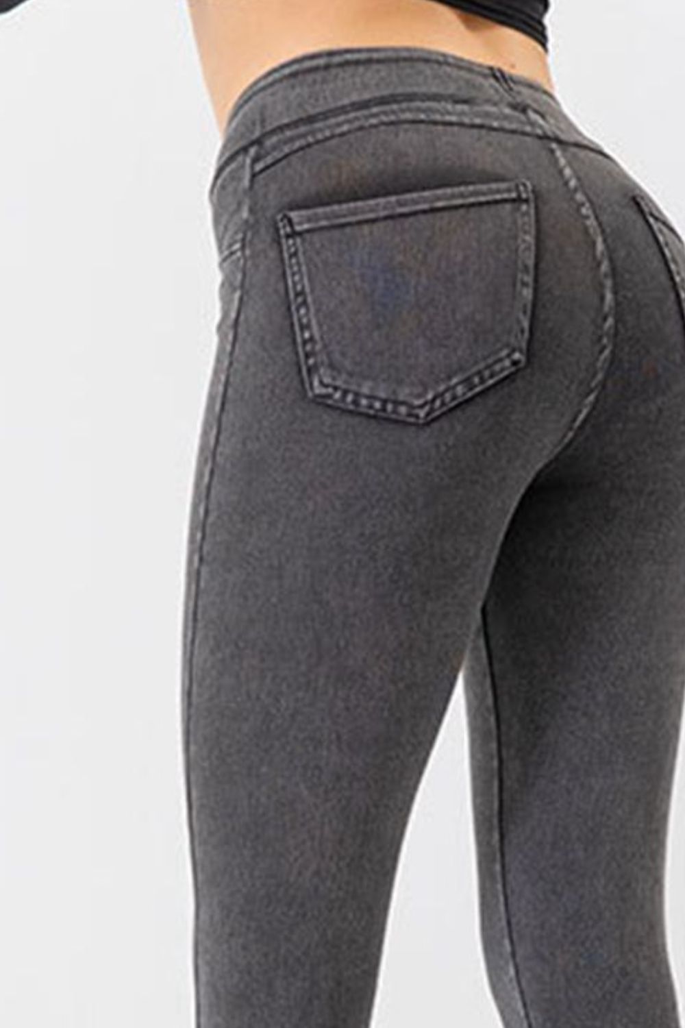 High Waist Skinny Jeans BLUE ZONE PLANET