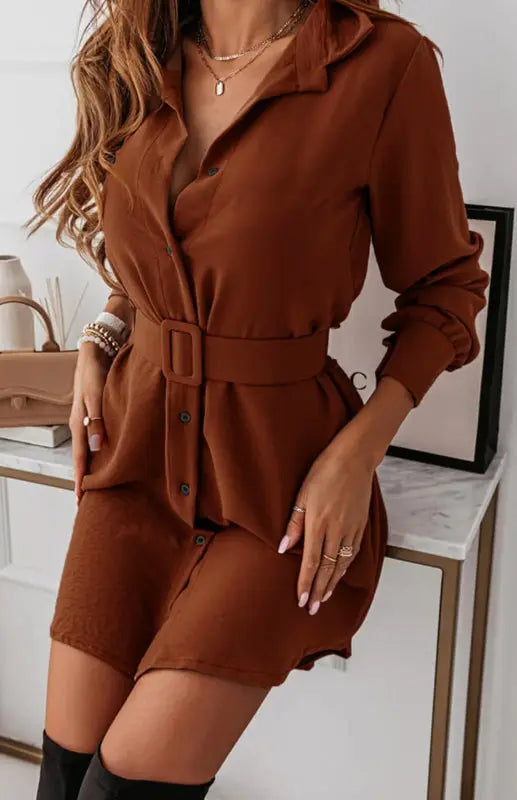 Ladies Clothing Fashion Shirt Dress kakaclo
