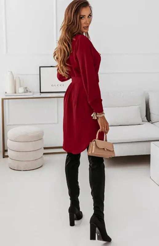 Ladies Clothing Fashion Shirt Dress kakaclo