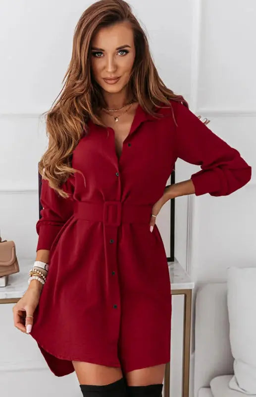 Ladies Clothing Fashion Shirt Dress kakaclo