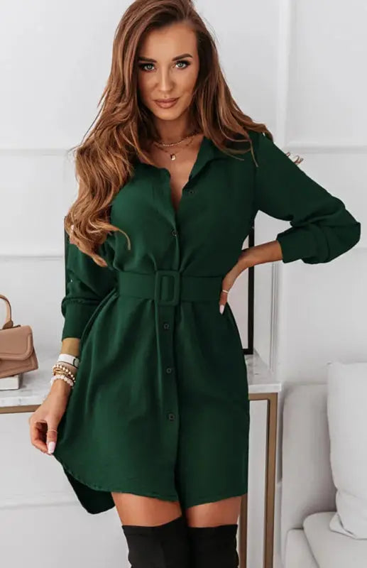 Ladies Clothing Fashion Shirt Dress kakaclo