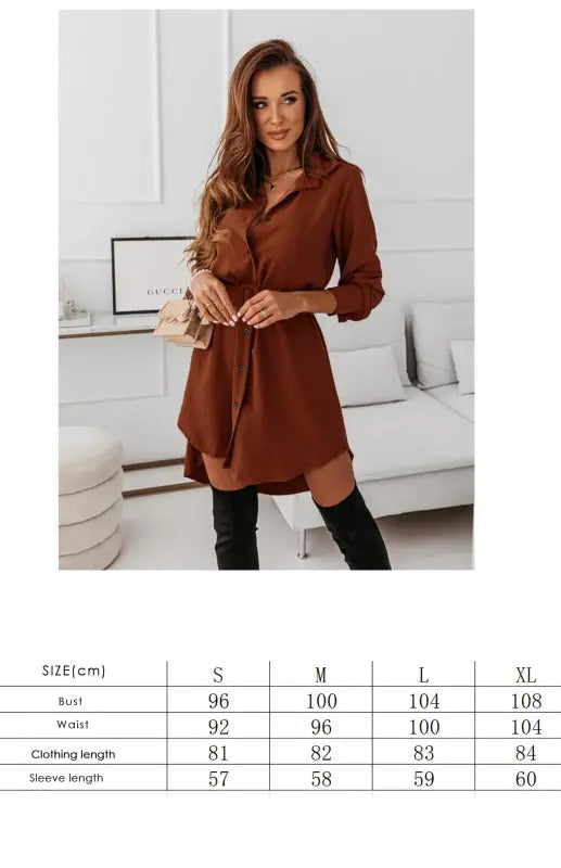Ladies Clothing Fashion Shirt Dress kakaclo
