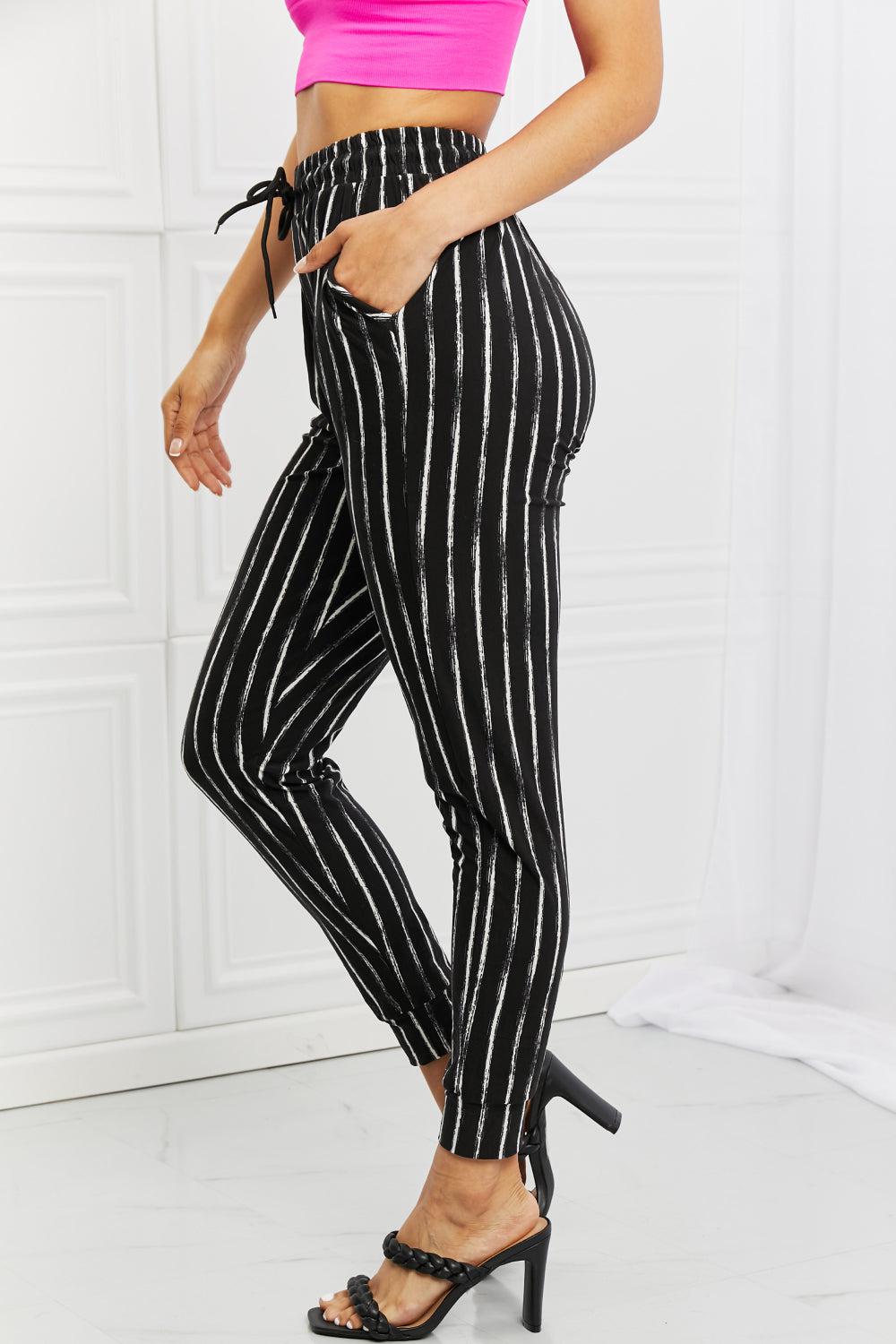 Leggings Depot Stay In Full Size Joggers BLUE ZONE PLANET