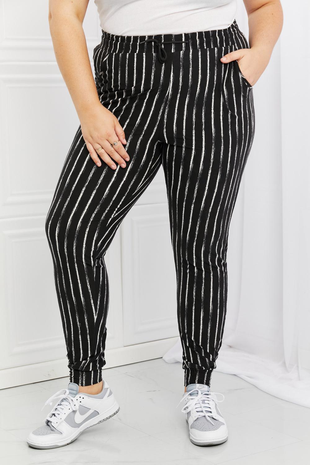 Leggings Depot Stay In Full Size Joggers BLUE ZONE PLANET
