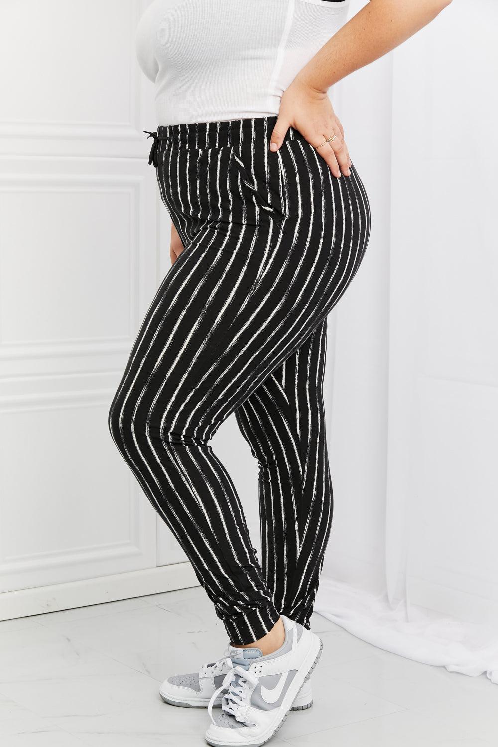 Leggings Depot Stay In Full Size Joggers BLUE ZONE PLANET