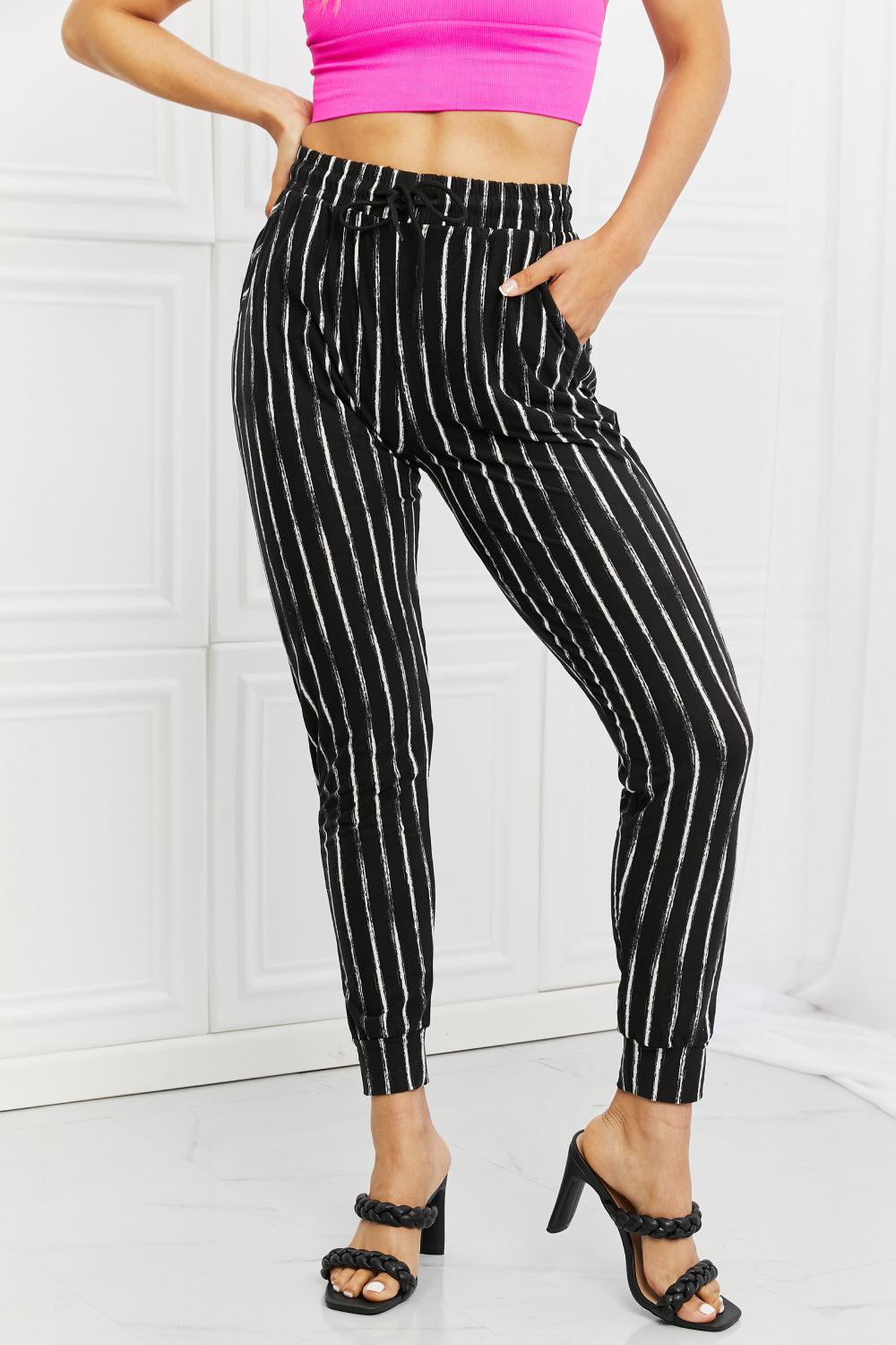 Leggings Depot Stay In Full Size Joggers BLUE ZONE PLANET