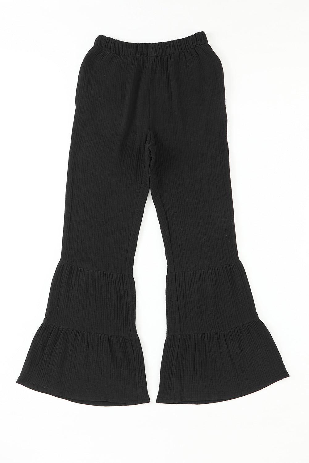Long Flare Pants with Pocket BLUE ZONE PLANET