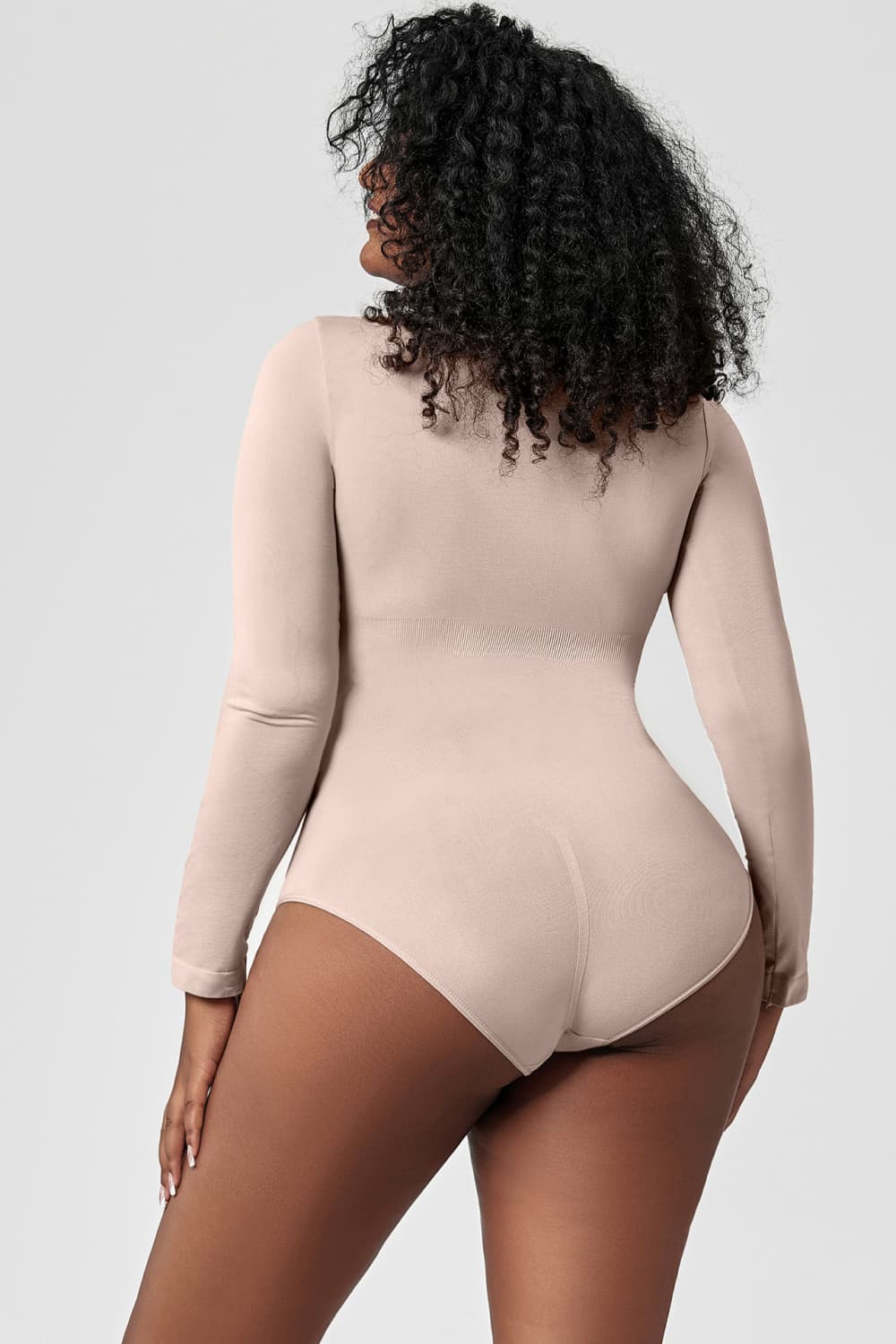 Long Sleeve Shaping Bodysuit BLUE ZONE PLANET