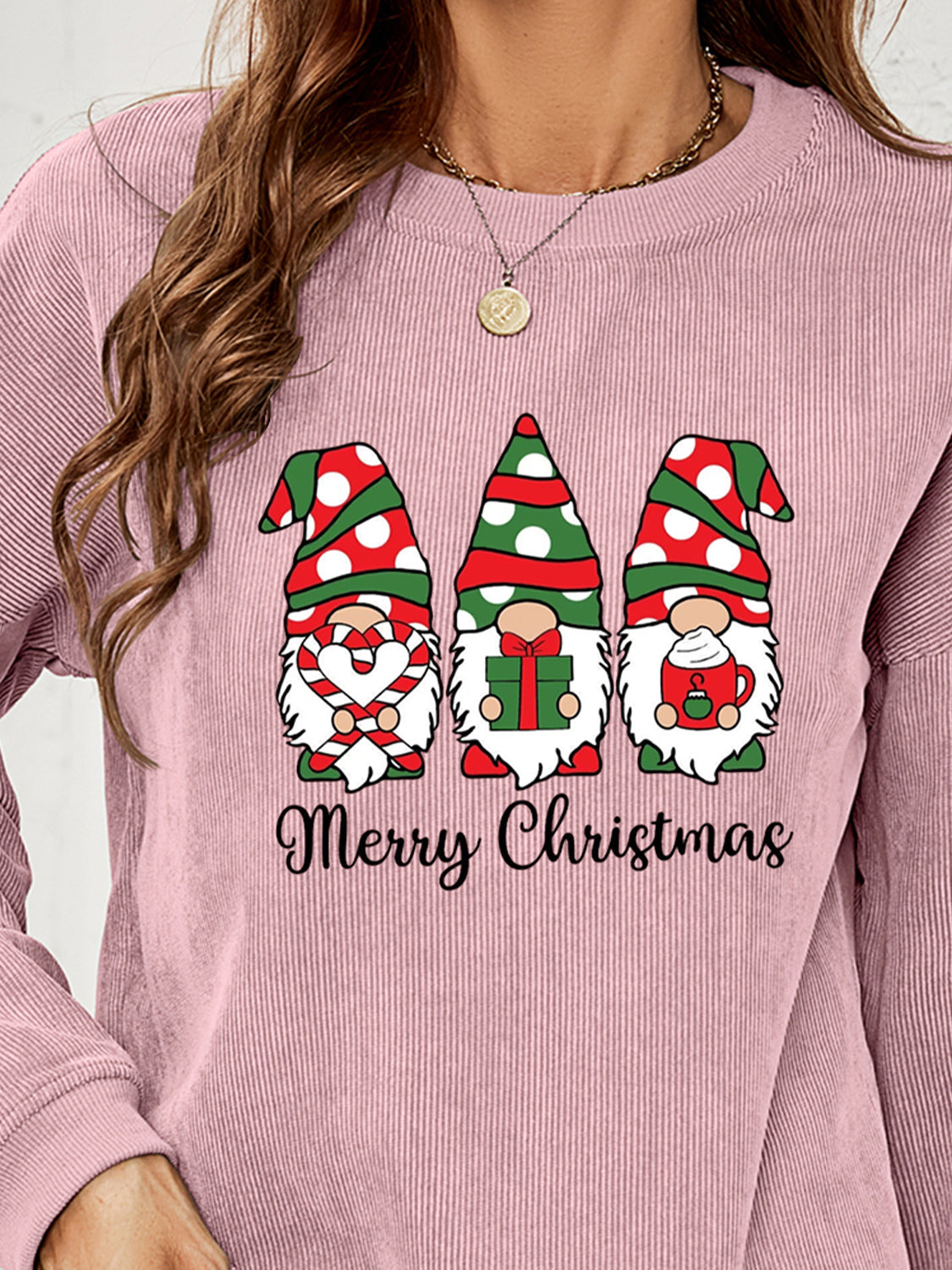 MERRY CHRISTMAS Graphic Sweatshirt BLUE ZONE PLANET